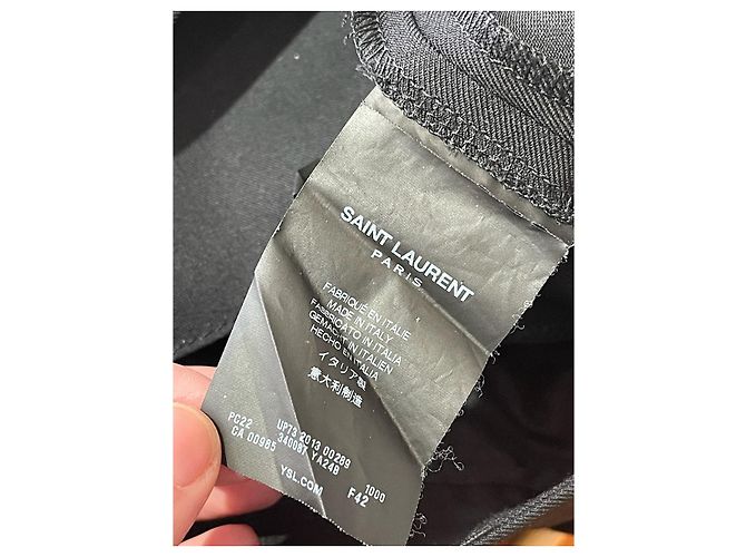 Autre Marque Saint Laurent Hose schwarz T.42 - Ansicht 6