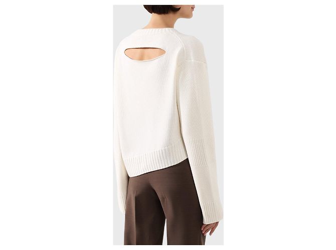Bottega Veneta Pullover écru T.40 Beige - Ansicht 2