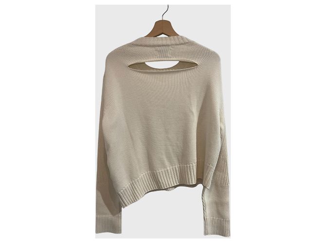 Bottega Veneta Pullover écru T.40 Beige - Ansicht 6