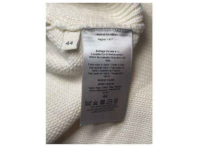 Bottega Veneta Pullover écru T.40 Beige - Ansicht 7