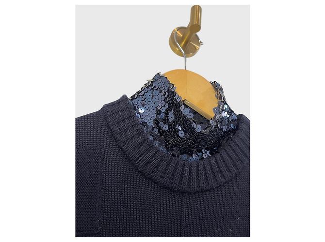 Autre Marque Christian Dior Pullover dunkelblau T.34 - Ansicht 3
