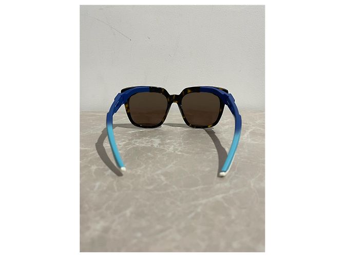 Gafas de sol Balenciaga TripleS Castaño - vista 3
