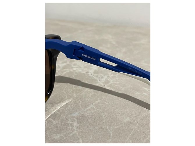 Gafas de sol Balenciaga TripleS Castaño - vista 6