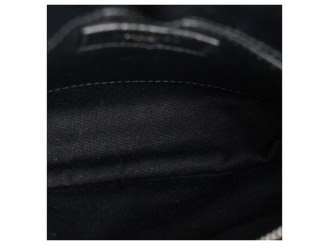 Autre Marque SAINT LAURENT - Borsa a tracolla Loulou Small Saint Laurent in pelle liscia nera Nero - vista 8