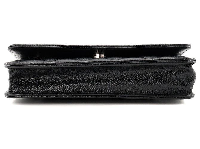 CHANEL - Borsa a tracolla Wallet On Chain Classic/Timeless Chanel in pelle caviar nera Nero - vista 4