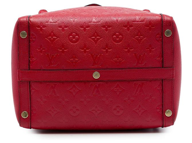 Louis Vuitton Monogram Empreinte Marais MM Handtasche rot - Ansicht 3