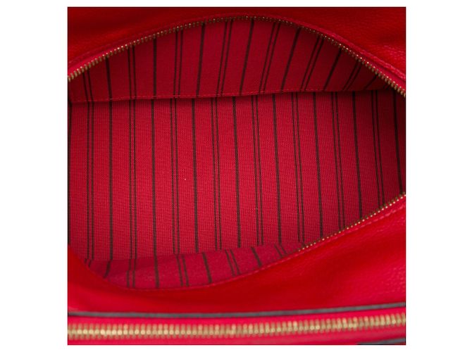 Louis Vuitton Monogram Empreinte Marais MM Handtasche rot - Ansicht 4