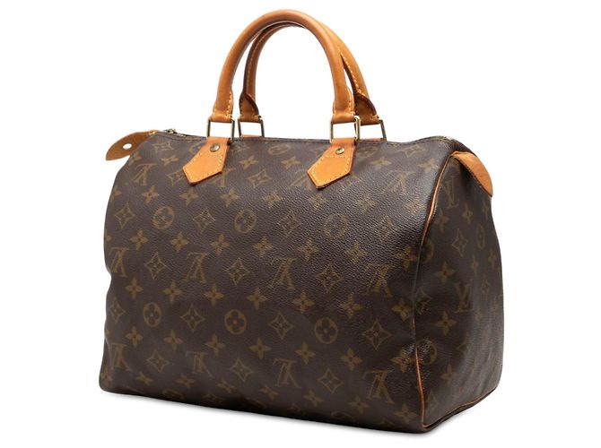 Louis Vuitton Monogram Speedy 30 Boston Tasche Braun - Ansicht 2