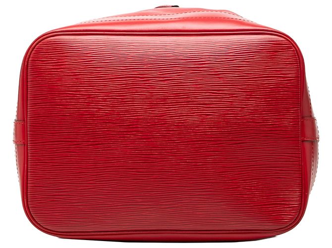 Borsa a secchiello Louis Vuitton Epi Noe GM rossa Rosso - vista 3