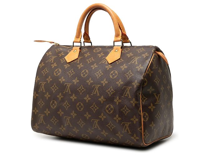 Bolso Boston Louis Vuitton Monogram Speedy 30 Marrón Castaño - vista 2