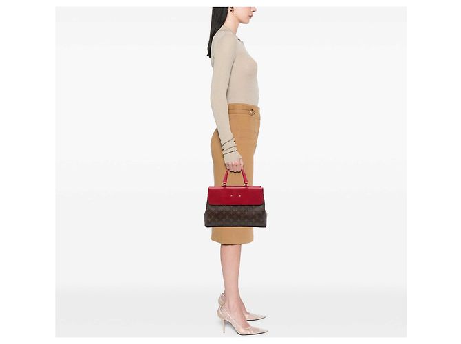 Bolso Satchel Louis Vuitton Monogram Venus Marrón Castaño - vista 6