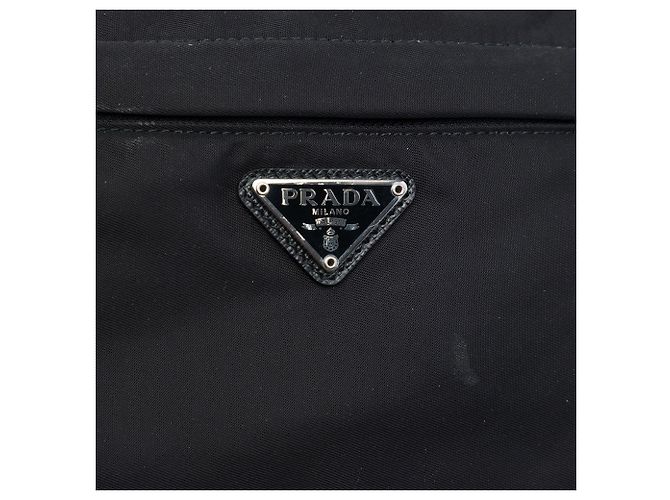 Saffiano Prada Tessuto Gürteltasche schwarz - Ansicht 5