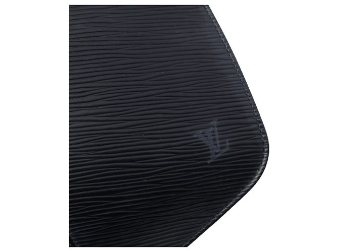 Louis Vuitton Epi Demi Lune Handtasche Schwarz - Ansicht 5