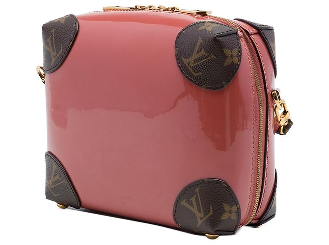 Borsa a tracolla Louis Vuitton Vernis Miroir Venice Rosa - vista 2
