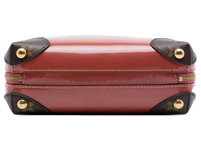 Borsa a tracolla Louis Vuitton Vernis Miroir Venice Rosa - vista 3