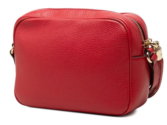Borsa a tracolla Soho Disco in pelle rossa Gucci Rosso - vista 2