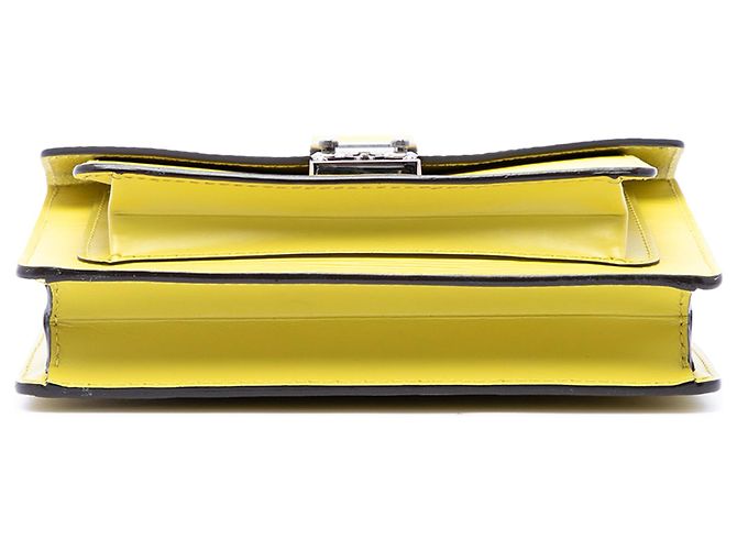 Borsa Satchel Louis Vuitton Epi Monceau BB Gialla Giallo - vista 3