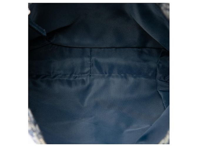 Autre Marque Borsa a tracolla Diorissimo Trotter Canvas blu Dior - vista 4