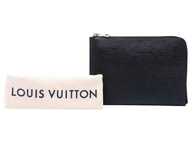 Borsa a pochette Louis Vuitton Epi Pochette Jour PM Nera Nero - vista 7