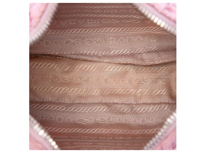 Prada Tessuto Gaufre Re Edition Schultertasche Rosa Pink - Ansicht 4