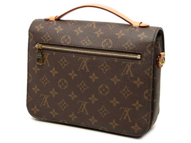 Bolso Louis Vuitton Monogram Pochette Metis Marrón Castaño - vista 2