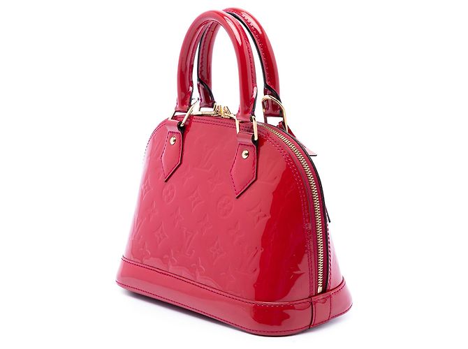 Louis Vuitton Monogram Vernis Alma BB Satchel Rot - Ansicht 2