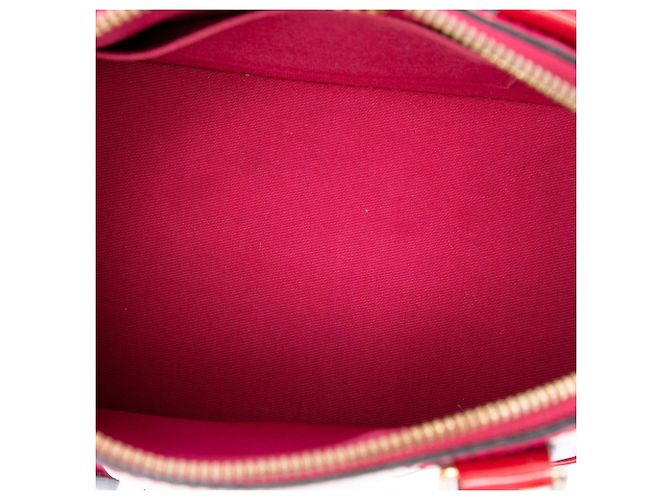Louis Vuitton Monogram Vernis Alma BB Satchel Rot - Ansicht 4