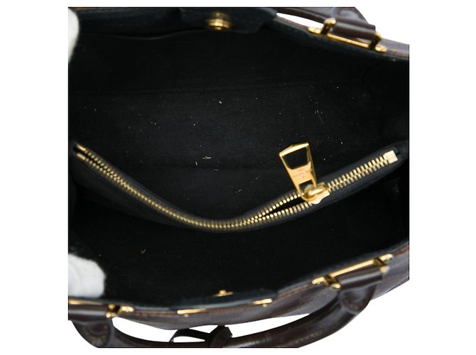 Louis Vuitton Damier Ebene Brittany Satchel Schwarz - Ansicht 4