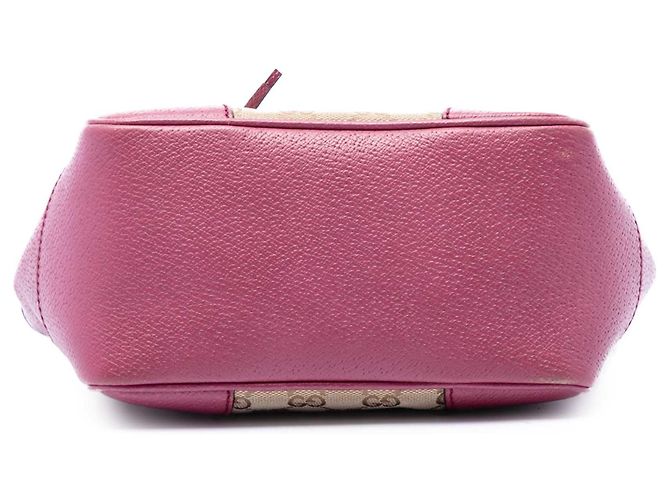 Borsa Gucci Bree Small in tela GG beige - vista 3