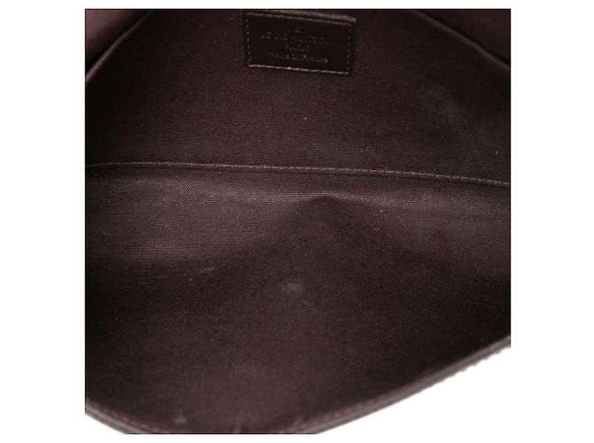 Borsa a tracolla Pochette Felicie Louis Vuitton Monogram Vernis Viola Porpora - vista 4