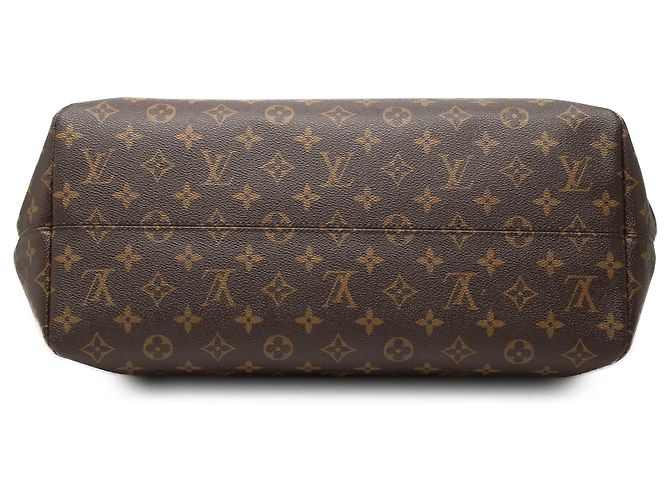 Borsa Tote Louis Vuitton Monogram Raspail GM Marrone - vista 3
