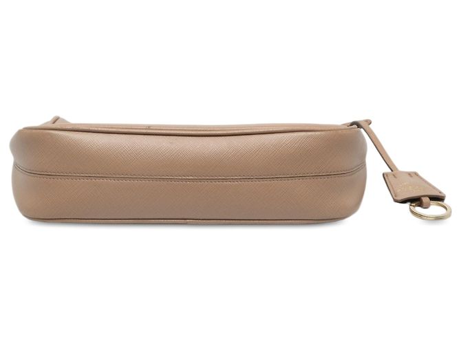 Borsa Satchel Prada Saffiano Lux Re Edition 2005 Beige - vista 3