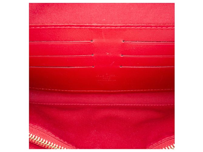 Borsa a tracolla Louis Vuitton Monogram Vernis Sunset Boulevard rossa Rosso - vista 4