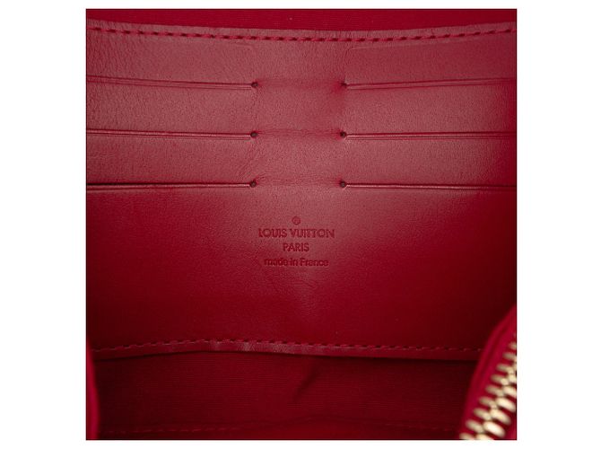 Borsa a tracolla Louis Vuitton Monogram Vernis Sunset Boulevard rossa Rosso - vista 5
