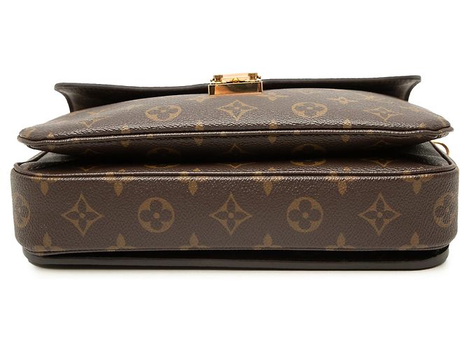 Bolso Louis Vuitton Monogram Pochette Metis Marrón Castaño - vista 3