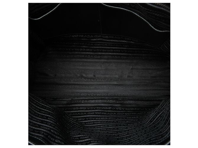 Black Prada Saffiano North South Tote - view 4
