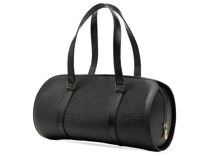 Borsa Louis Vuitton Epi Soufflot Nera Nero - vista 2