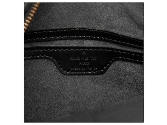 Borsa Louis Vuitton Epi Soufflot Nera Nero - vista 5