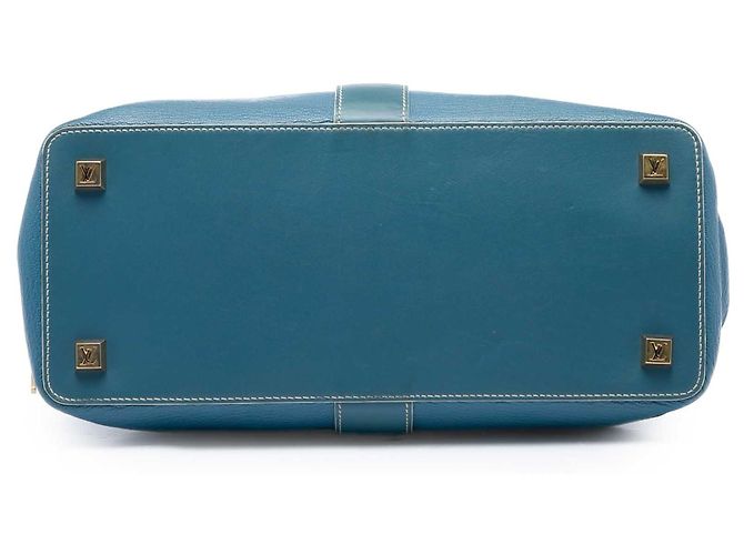 Borsa Louis Vuitton Suhali Lingenieux PM Blu - vista 3