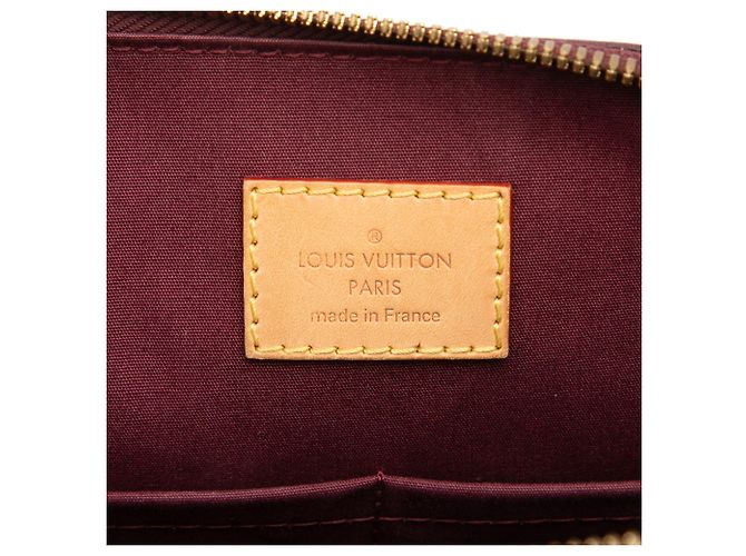 Borsa a mano Louis Vuitton Monogram Vernis Alma PM rossa Rosso - vista 5