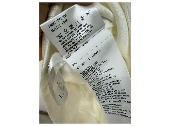 Malha de algodão Miu Miu branca Multicor - vista 5