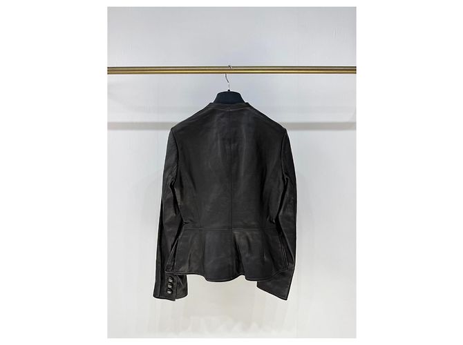 Autre Marque Dior Black Leather Jacket Multiple colors - view 2