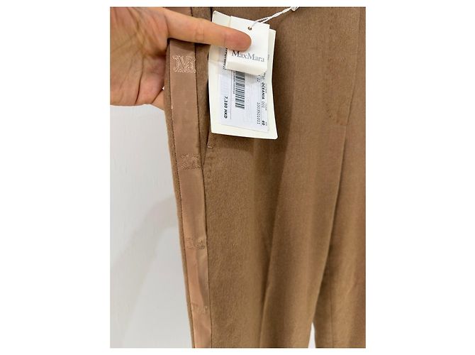 Max Mara Camel Wool Pants Multiple colors - view 3