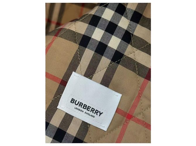 Burberry Steppmantel Gold Polyester XS Mehrfarben - Ansicht 5