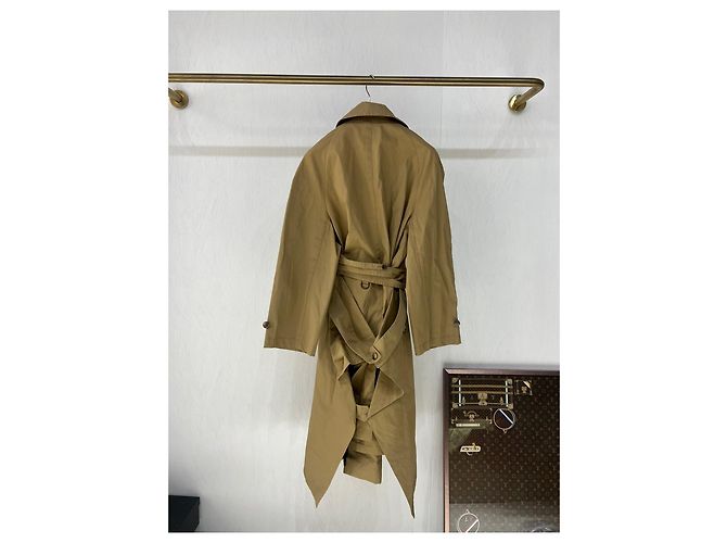 Balenciaga Trenchcoat Camel Baumwolle Mehrfarben - Ansicht 2