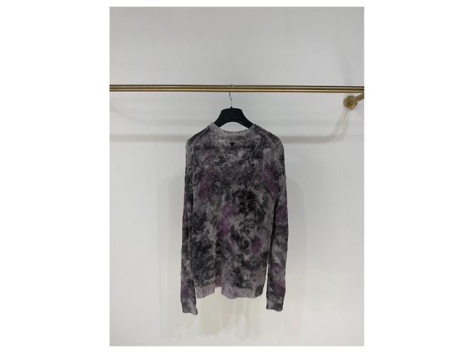 Autre Marque Malha Dior de cachemir roxo Multicor - vista 2