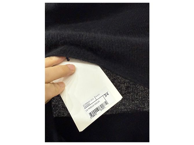 Jacquemus Prenda de Punto de Algodón Negra con Espalda Descubierta Multicolor - vista 4