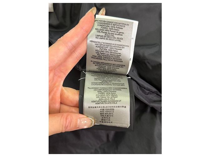 Moose Knuckles Daunenjacke Silber mit abnehmbarer Kapuze Mehrfarben - Ansicht 8
