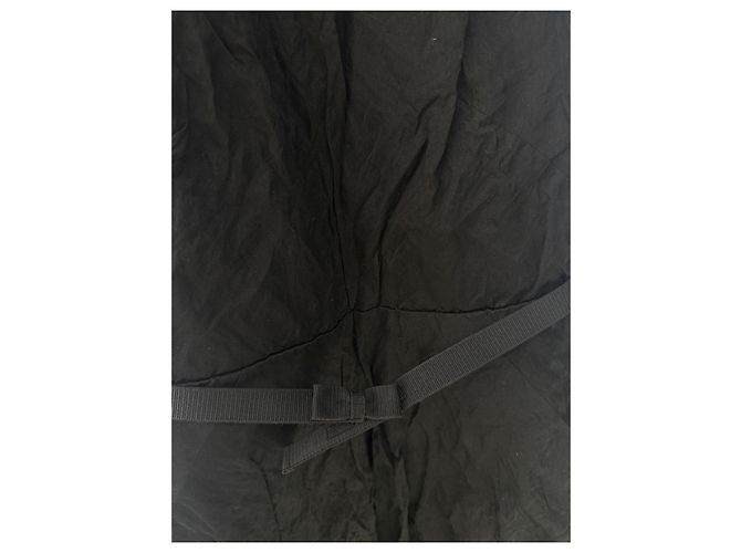 Autre Marque Abito Dior nero in cotone con ricamo a libellula Multicolore - vista 4