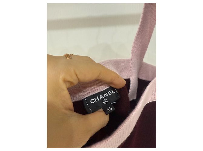Chanel Kaschmir Camisole Mehrfarbig Mehrfarben - Ansicht 4